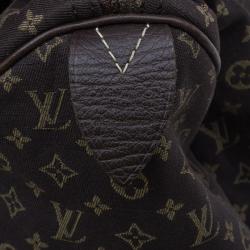 Pre Owned Louis Vuitton Monogram Canvas Mini Lin Speedy 30