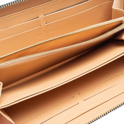 مملوكة مسبقًا محفظة لوي فيتون سحاب كانفاس مونوغرامية متعددة الألوا ن سوداء