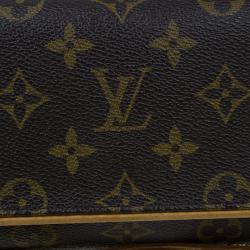Pre Owned Louis Vuitton Monogram Canvas Pochette Shoulder Bag PM