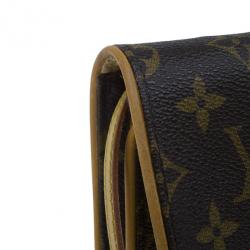 Pre Owned Louis Vuitton Monogram Canvas Pochette Shoulder Bag PM