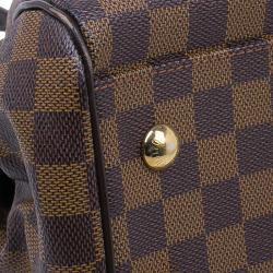 Pre Owned Louis Vuitton Damier Ebene Canvas Trevi Charm Satchel PM Bag