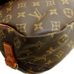 Pre Owned Louis Vuitton Monogram Canvas Messenger Saumur 35