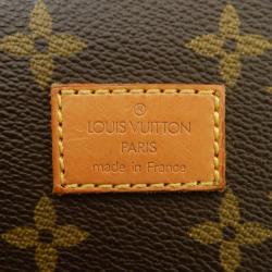 Pre Owned Louis Vuitton Monogram Canvas Messenger Saumur 35