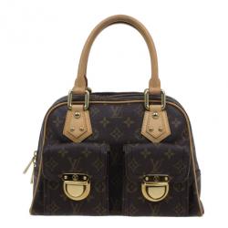 Pre Owned حقيبة لوي فيتون منهاتن كانفاس مونوغرامي PM