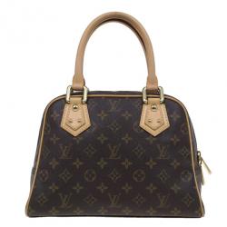 Pre Owned حقيبة لوي فيتون منهاتن كانفاس مونوغرامي PM