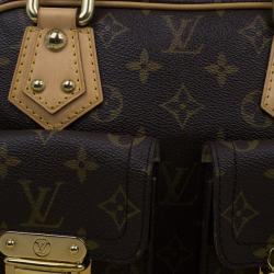 Pre Owned حقيبة لوي فيتون منهاتن كانفاس مونوغرامي PM