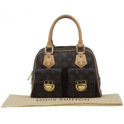 Pre Owned حقيبة لوي فيتون منهاتن كانفاس مونوغرامي PM