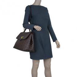 Pre Owned Louis Vuitton Damier Ebene Bergamo GM