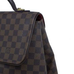 Pre Owned Louis Vuitton Damier Ebene Bergamo GM