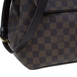 Pre Owned Louis Vuitton Damier Ebene Bergamo GM
