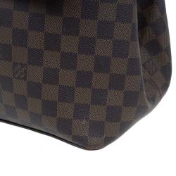 Pre Owned Louis Vuitton Damier Ebene Bergamo GM