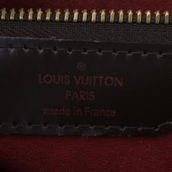 Pre Owned Louis Vuitton Damier Ebene Bergamo GM