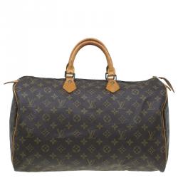 مملوكة مسبقًا Louis Vuitton Monogram Canvas Speedy 40