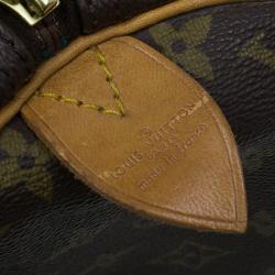 مملوكة مسبقًا Louis Vuitton Monogram Canvas Speedy 40