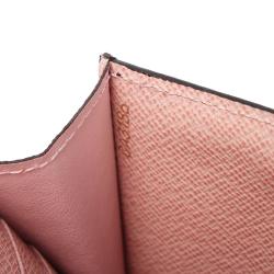 Pre Owned Louis Vuitton Brown Monogram Coated Canvas Josephine Wallet