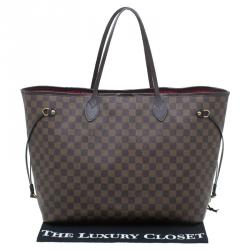 Louis Vuitton Damier Ebene Canvas Neverfull GM