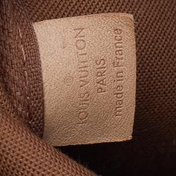 Pre Owned Louis Vuitton Monogram Canvas Kaki Multi Pochette Accessoires