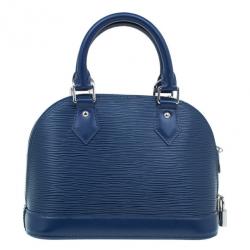 Pre Owned حقيبة يد لوي فيتون ألما جلد إيبي نيلي BB