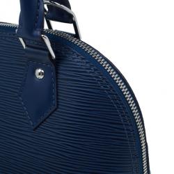 Pre Owned حقيبة يد لوي فيتون ألما جلد إيبي نيلي BB