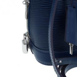 Pre Owned حقيبة يد لوي فيتون ألما جلد إيبي نيلي BB