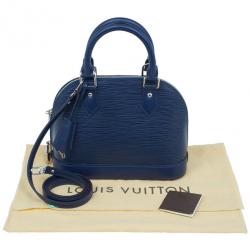 Pre Owned حقيبة يد لوي فيتون ألما جلد إيبي نيلي BB