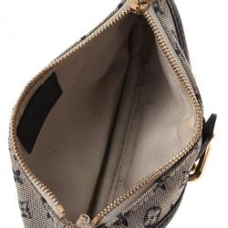 Pre Owned محفظة نقود لوي فيتون إيديل مونوجرامي أزرق