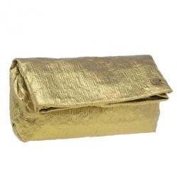 مملوكة مسبقًا حقيبة يد لوي فيتون لايم لايت ذهبي مونوجرامية جلد العجل GM 