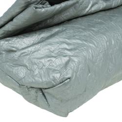 Pre Owned حقيبة يد لوي فيتون لايم لايت جلد عجل فضي مونوجرامي GM