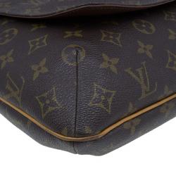 Pre Owned حقيبة لوي فيتون موسيت صلصا GM كانفاس مونوجرامي للكتف
