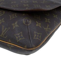 Pre Owned حقيبة لوي فيتون موسيت صلصا GM كانفاس مونوجرامي للكتف