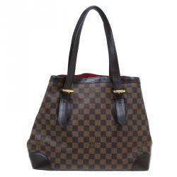 Pre Owned حقيبة لوي فيتون هامبستيد كانفاس دامييه أيبين MM