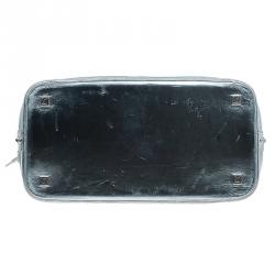 مملوكة مسبقًا Louis Vuitton Silver Suhali Leather Lockit MM Bag