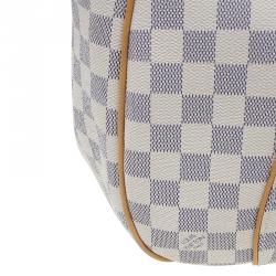 Pre Owned Louis Vuitton Damier Azur Canvas Galliera PM