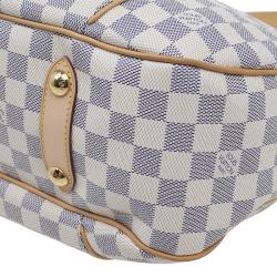 Pre Owned Louis Vuitton Damier Azur Canvas Galliera PM