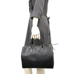 مملوكة مسبقًا Louis Vuitton Black Epi Leather Speedy 25