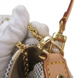 Pre Owned Louis Vuitton Damier Azur Canvas Favorite MM