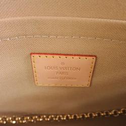 Pre Owned Louis Vuitton Damier Azur Canvas Favorite MM