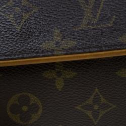 Pre Owned Louis Vuitton Monogram Canvas Pochette Florentine