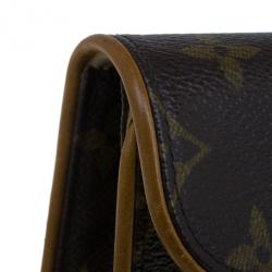 Pre Owned Louis Vuitton Monogram Canvas Pochette Florentine