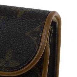 Pre Owned Louis Vuitton Monogram Canvas Pochette Florentine