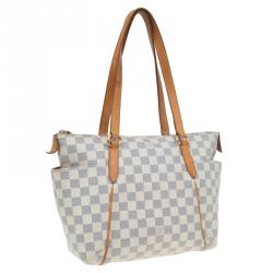 Pre Owned Louis Vuitton Damier Azur Canvas Totally PM Bag
