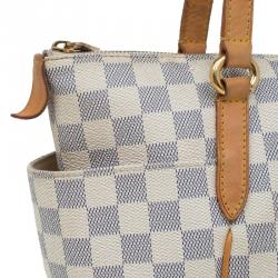 Pre Owned Louis Vuitton Damier Azur Canvas Totally PM Bag
