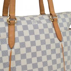 Pre Owned Louis Vuitton Damier Azur Canvas Totally PM Bag