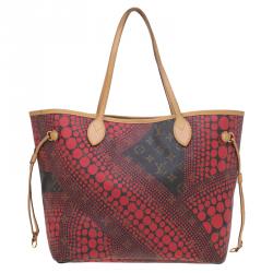 Louis Vuitton Twist Handbag Yayoi Kusama Infinity Dots Epi Leather MM