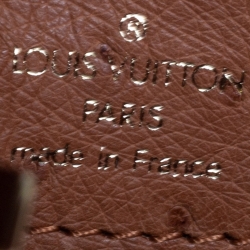 مملوكة مسبقًا Louis Vuitton Tan Ostrich Leather Capucines PM Bag