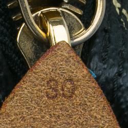 Pre Owned Louis Vuitton Black Multicolore Monogram Canvas Speedy 30 Bag