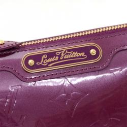 Louis Vuitton Purple Monogram Vernis Trousse Cosmetic Pouch