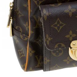 Pre Owned حقيبة لوي فيتون مانهاتن كانفاس مونوغرامي GM