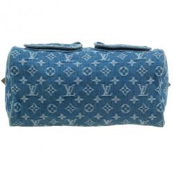مملوكة مسبقًا Louis Vuitton Monogram Denim Neo Speedy 30