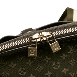 مملوكة مسبقًا Louis Vuitton Green Canvas Fabric Mini Lin Sac Mary Kate Shoulder Bag